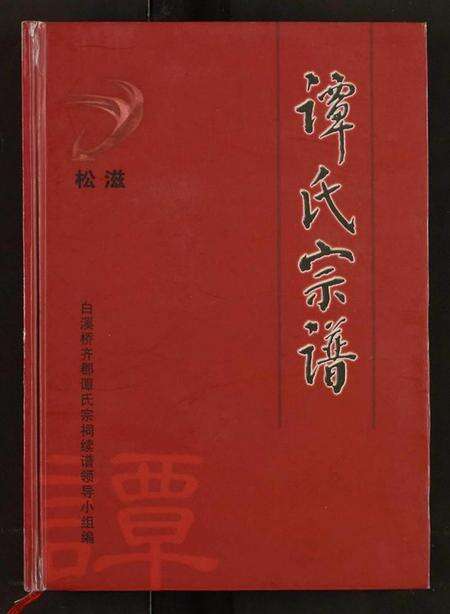 湖北谭氏族谱-谭氏宗谱.pdf电子版缩略图