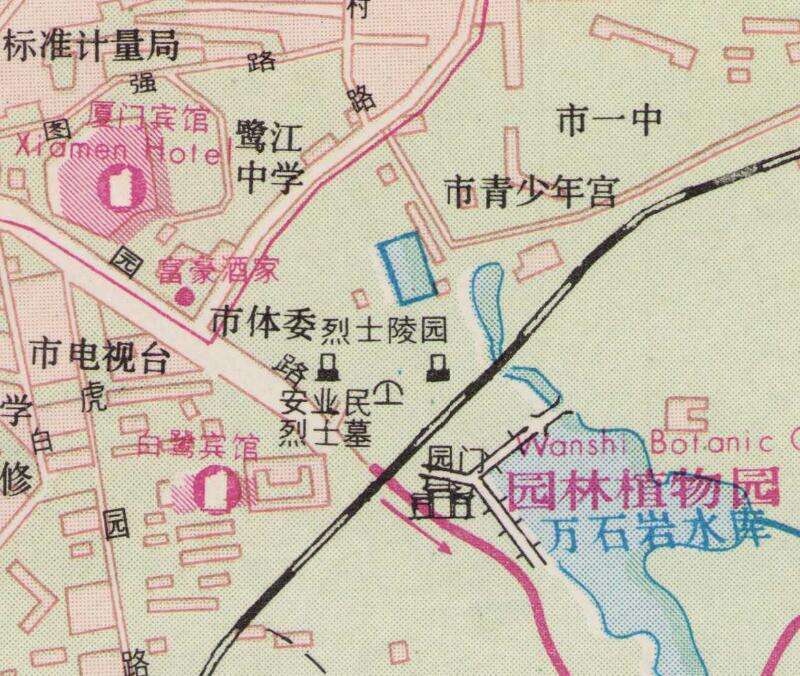 1991年《厦门旅游图》预览图4