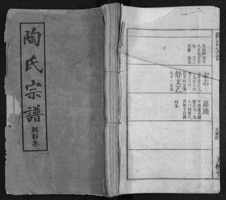 湖北陶氏族谱-陶氏宗谱.pdf电子版缩略图