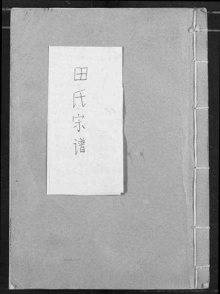 湖北田氏族谱-田氏宗谱(复印版).pdf电子版缩略图