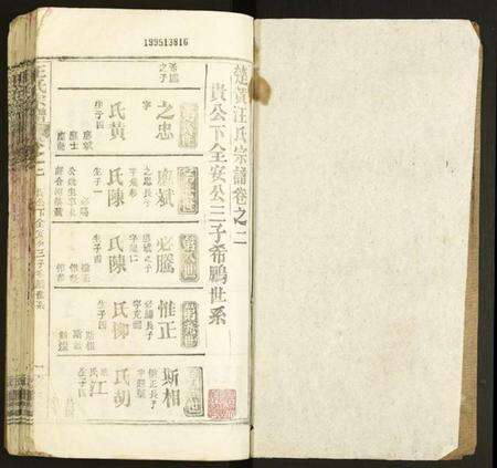 湖北汪氏族谱-汪氏宗谱.pdf电子版预览图1