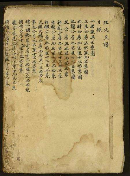 湖北汪氏族谱-汪氏支谱.pdf电子版缩略图