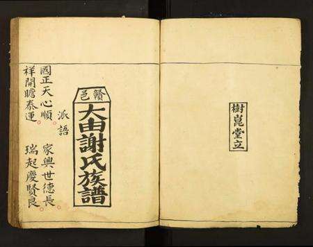 江西谢氏族谱-赣邑大由谢氏族谱.pdf电子版预览图1