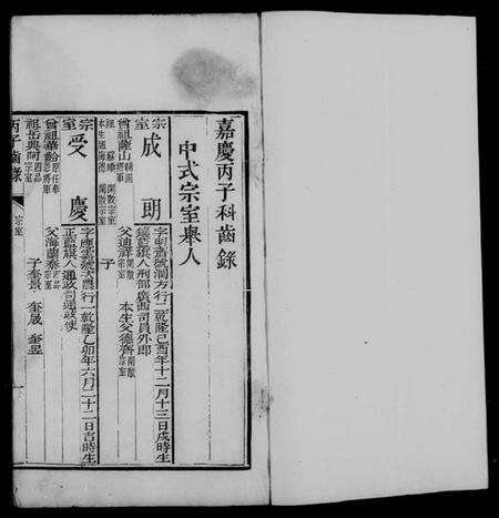 中国未知族谱-丙子科各省乡试同年齿录.pdf电子版预览图1