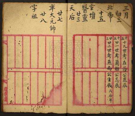 中国未知族谱-[姓氏不详]先人生忌辰簿.pdf电子版预览图4