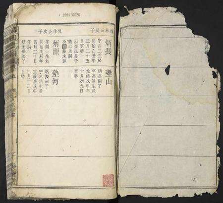 中国吴氏族谱-吴氏支谱[残卷].pdf电子版预览图1