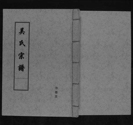 江苏吴氏族谱-吴氏宗谱[不分卷].pdf电子版缩略图