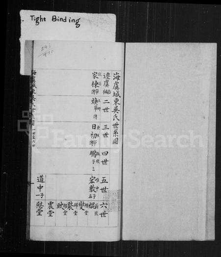 江苏吴氏族谱-海虞城东吴氏支谱.pdf电子版预览图1