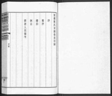 江苏夏氏族谱-习礼夏氏宗谱 [63卷,首1卷].pdf电子版预览图1