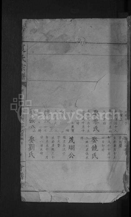 湖北夏氏族谱-夏氏宗谱[总卷数不详].pdf电子版缩略图