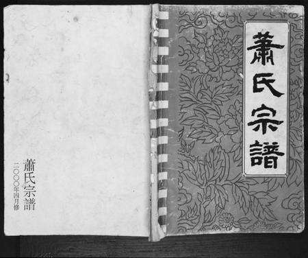 江苏萧氏族谱-萧氏宗谱.pdf电子版缩略图