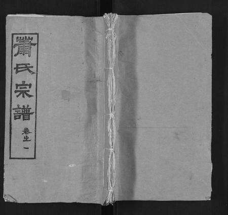 湖北萧氏族谱-萧氏宗谱.pdf电子版缩略图