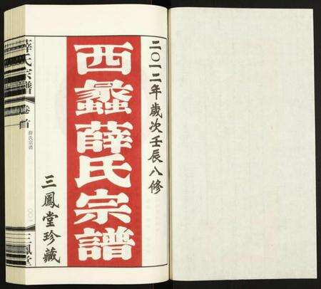 江苏薛氏族谱-薛氏宗谱.pdf电子版预览图1