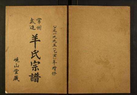 江苏羊氏族谱-羊氏宗谱.pdf电子版缩略图