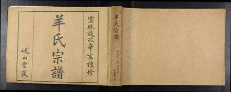 江苏羊氏族谱-羊氏宗谱[8卷].pdf电子版缩略图