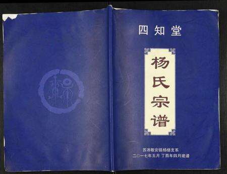 江苏杨氏族谱-杨氏宗谱.pdf电子版缩略图