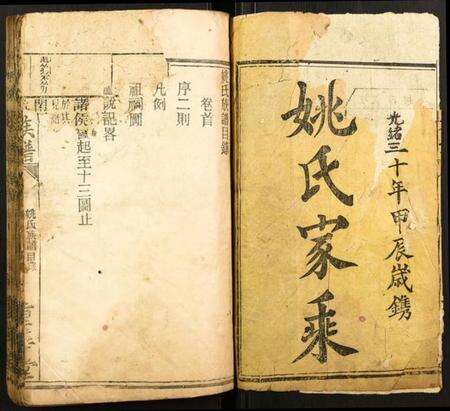 湖北姚氏族谱-姚氏族谱.pdf电子版预览图1