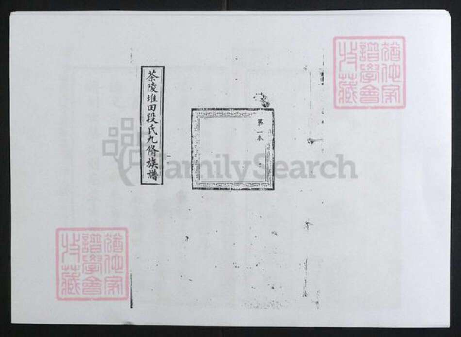 湖南省株洲市茶陵县段氏族谱-茶陵堆田段氏九修族谱 [10卷,首1卷].pdf电子版缩略图