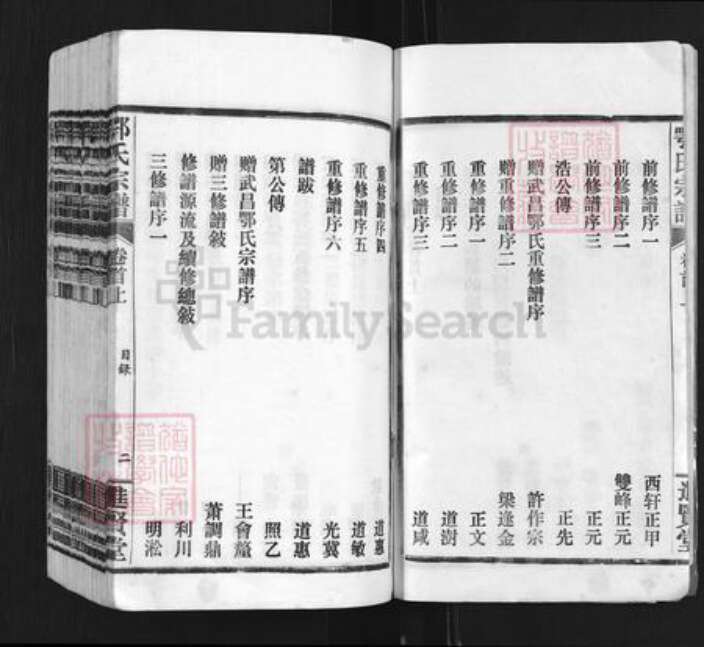湖北省武汉市新洲区凤凰镇鄂氏进贤堂族谱-鄂氏宗谱.pdf电子版预览图2
