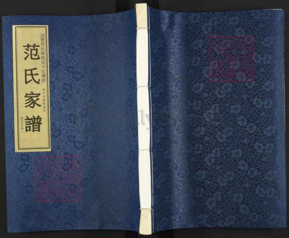 广东省汕尾市海丰县赤坑镇范氏高平堂族谱-范氏家谱.pdf电子版缩略图