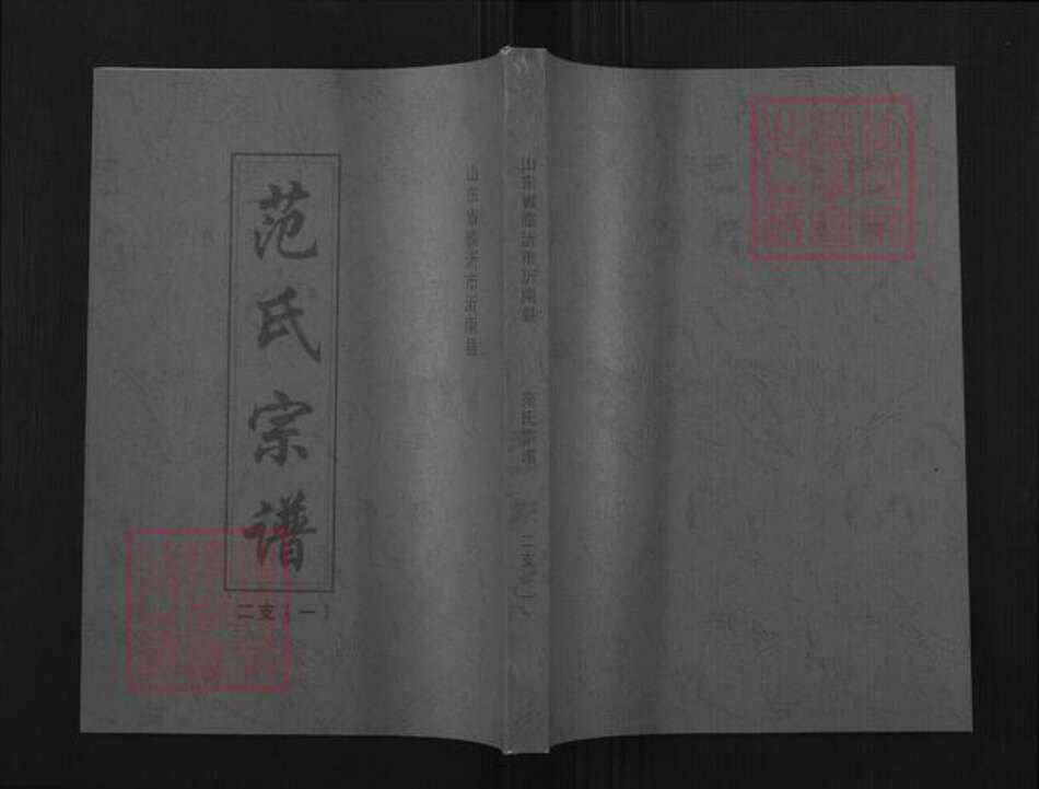 山东省临沂市兰陵县矿坑镇范氏族谱-范氏宗谱.pdf电子版缩略图