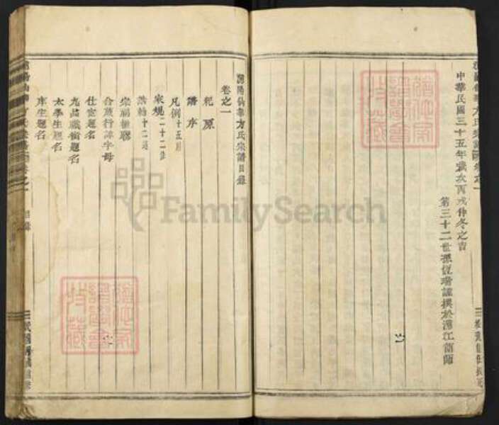 浙江省金华市浦江县方氏族谱-浦阳仙华方氏宗谱.pdf电子版预览图2