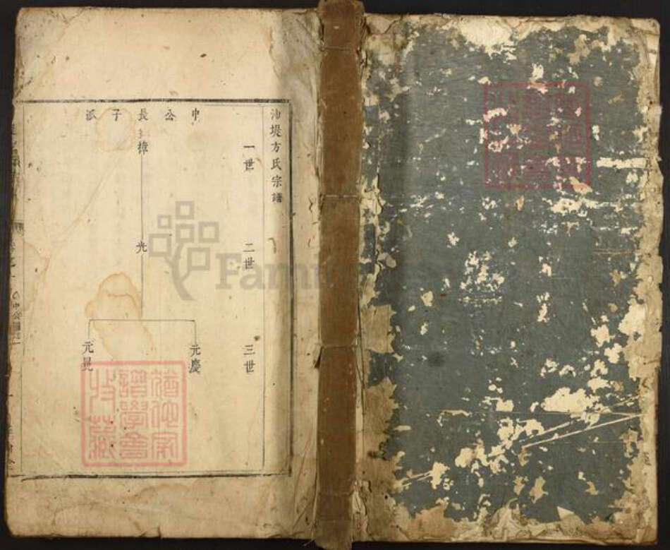 浙江省杭州市淳安县县屏门乡方氏彛伦堂族谱-沙堤方氏宗谱.pdf电子版缩略图