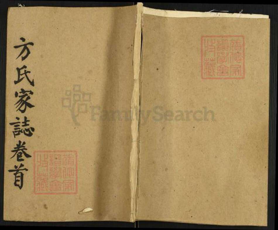 安徽省安庆市太湖县小池镇方氏壮猷堂族谱-方氏家志.pdf电子版缩略图