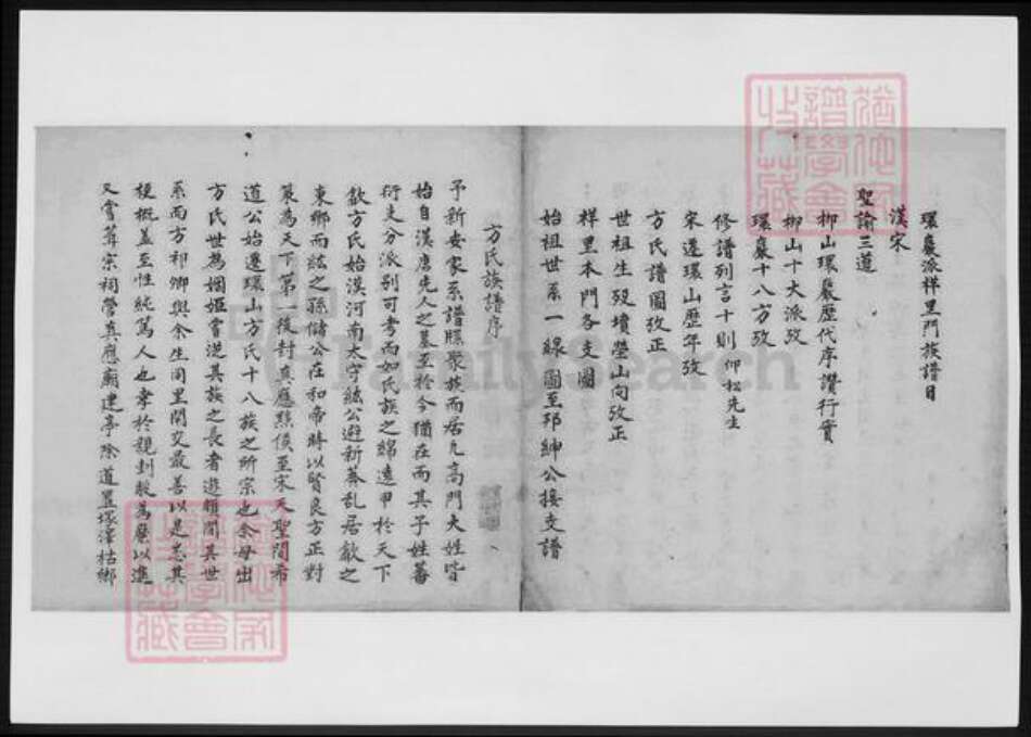 安徽省黄山市歙县方氏族谱-方氏家谱.pdf电子版预览图3