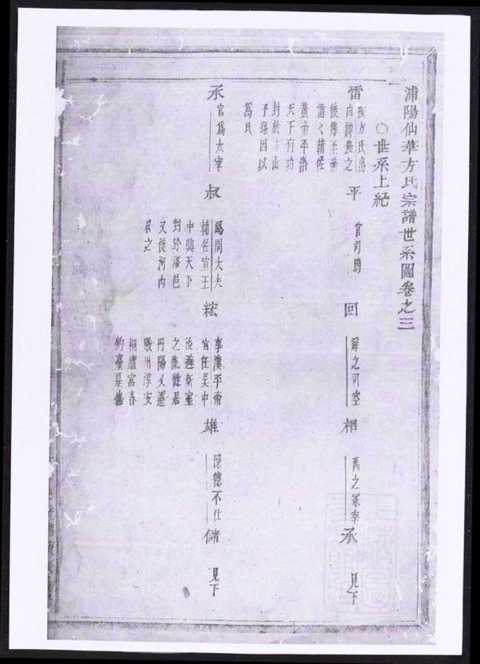 浙江省金华市方氏族谱-浦阳仙华方氏宗谱.pdf电子版缩略图