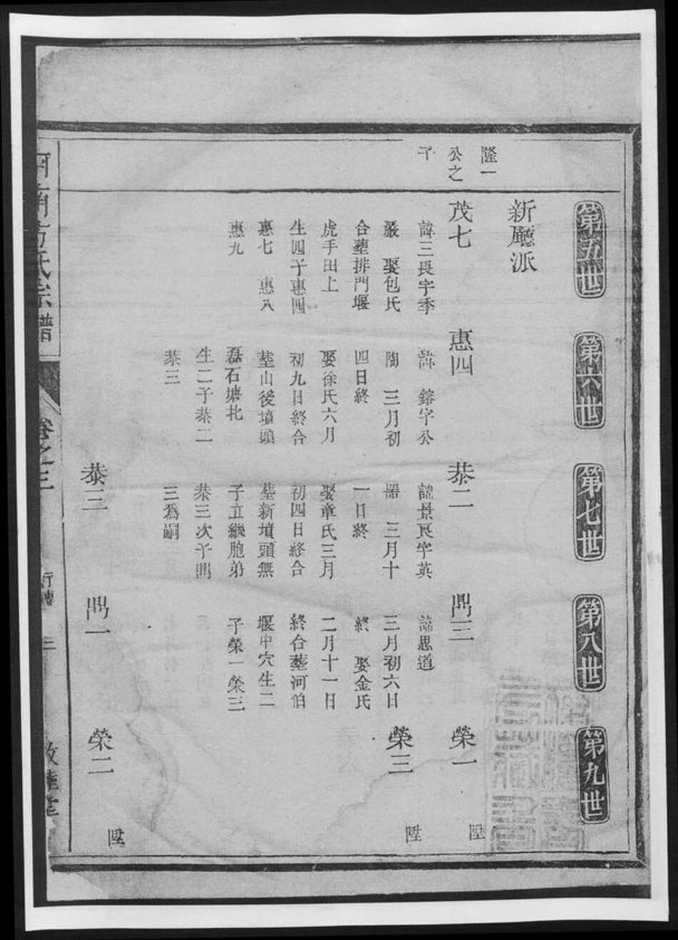 河南省方氏族谱-河南方氏宗谱[总卷数不详].pdf电子版预览图2