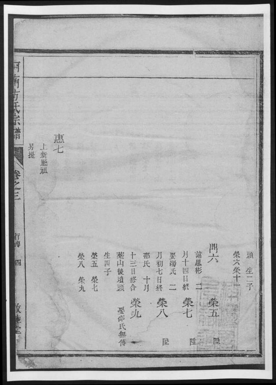 河南省方氏族谱-河南方氏宗谱[总卷数不详].pdf电子版预览图4