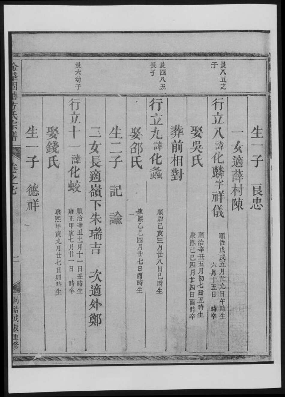 浙江省金华市方氏族谱-金华固塘方氏宗谱[总卷数不详].pdf电子版预览图1