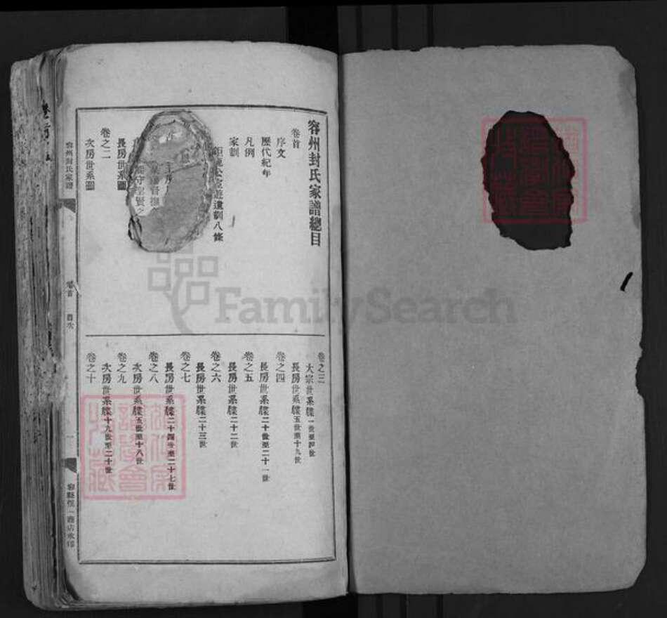 广西壮族自治区玉林容县封氏华鼎堂族谱-容州封氏家谱.pdf电子版预览图1