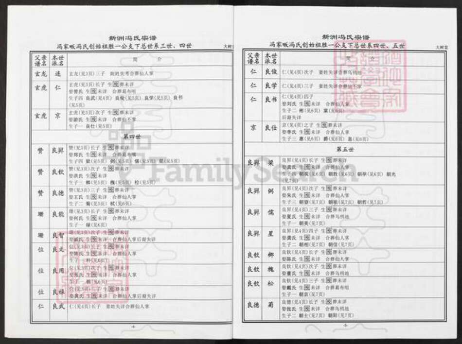 湖北省武汉市新洲区冯氏大树堂族谱-新洲冯氏宗谱.pdf电子版预览图5