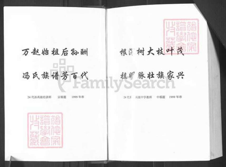 四川省广安市邻水县冯氏族谱-冯氏族谱.pdf电子版预览图3