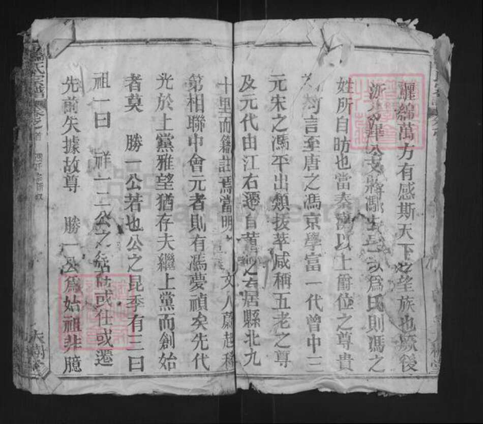 湖北省武汉市新洲区冯氏大树堂族谱-冯氏宗谱.pdf电子版预览图4