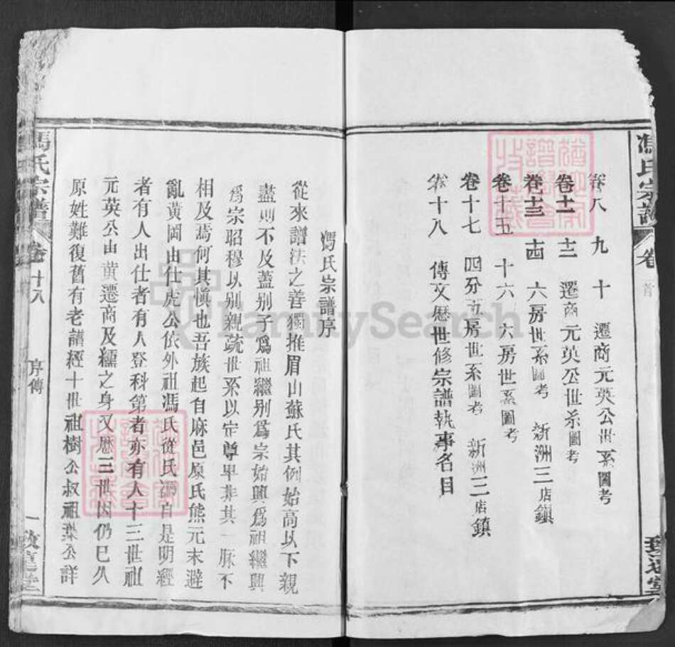 湖北省武汉市新洲区冯氏致远堂族谱-冯氏宗谱.pdf电子版预览图2