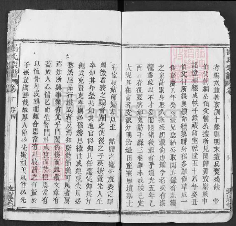 湖北省武汉市新洲区冯氏致远堂族谱-冯氏宗谱.pdf电子版预览图3