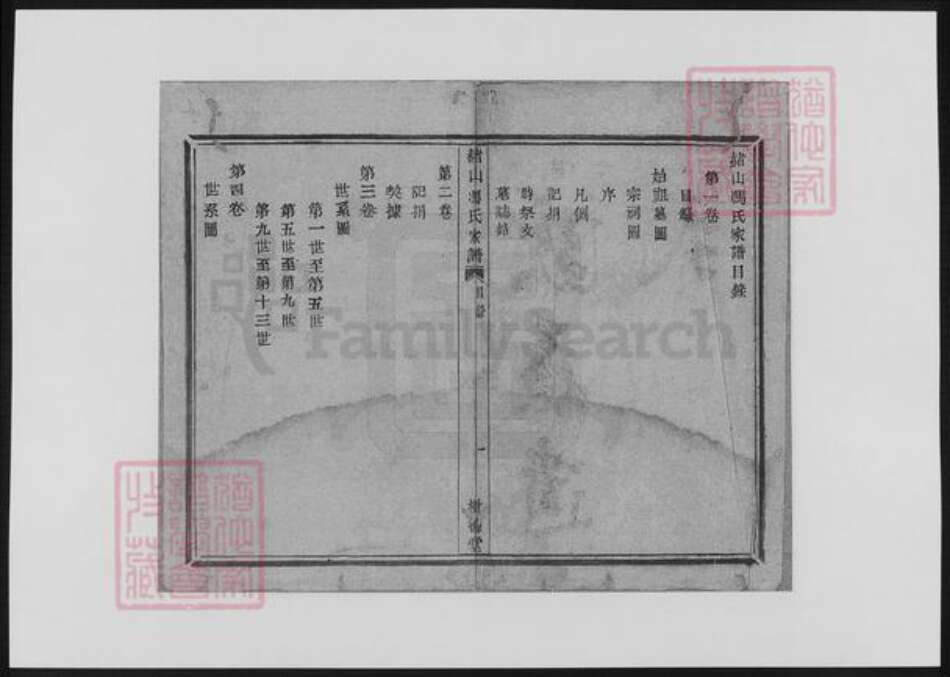 浙江省冯氏族谱-赭山冯氏家谱.pdf电子版预览图2