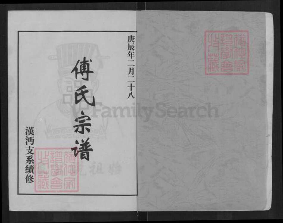 江西省抚州市临川区傅氏族谱-傅氏宗谱.pdf电子版预览图1