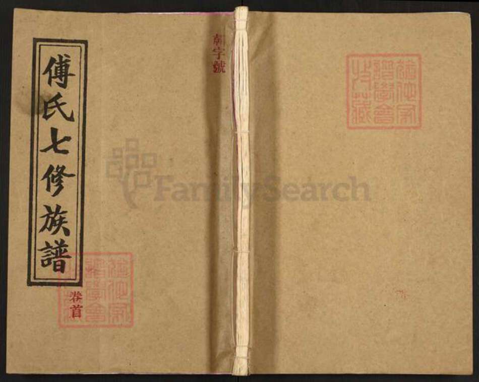 湖南省衡阳市衡阳县金兰镇傅氏金玉堂族谱-衡阳西乡傅氏七修族谱.pdf电子版缩略图