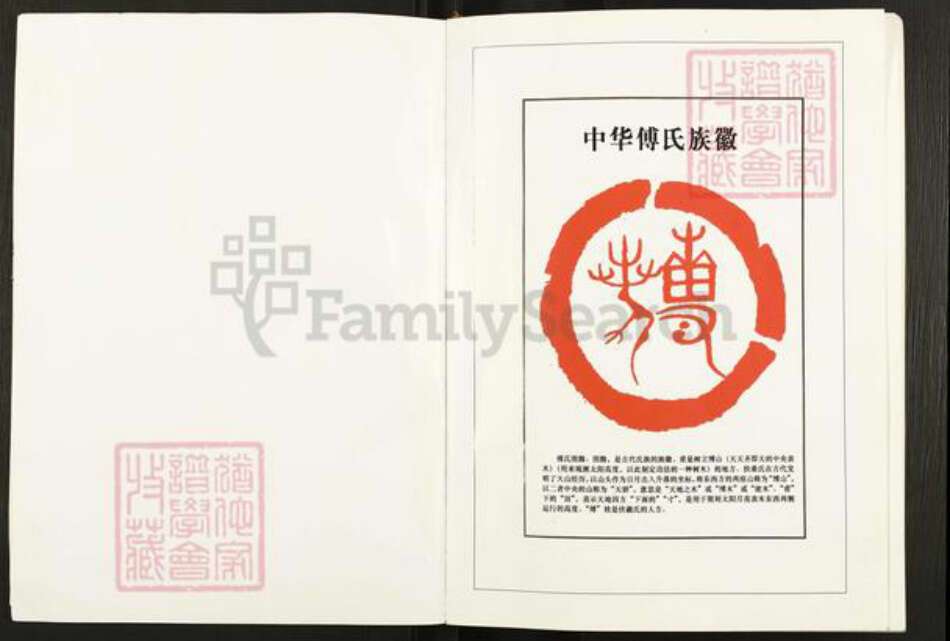 重庆市城口县傅氏族谱-城口县傅氏族谱.pdf电子版预览图1