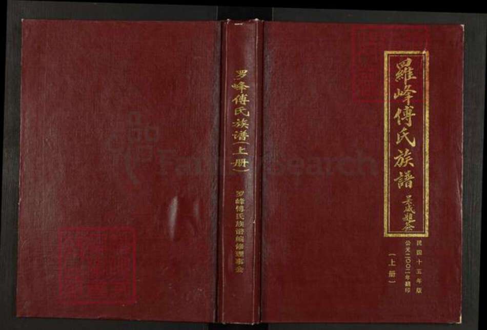 福建省莆田市仙游县赖店镇傅氏族谱-罗峰傅氏族谱.pdf电子版缩略图