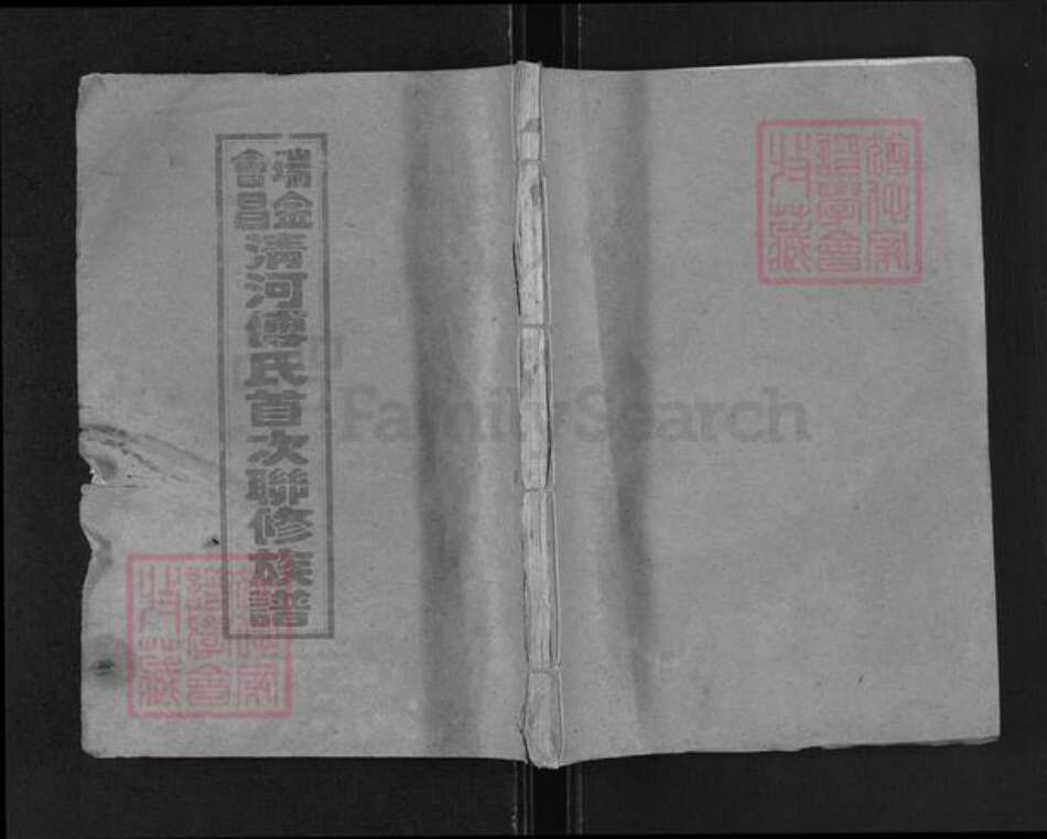 江西省赣州市傅氏族谱-瑞金会昌清河傅氏首次联修族谱.pdf电子版缩略图