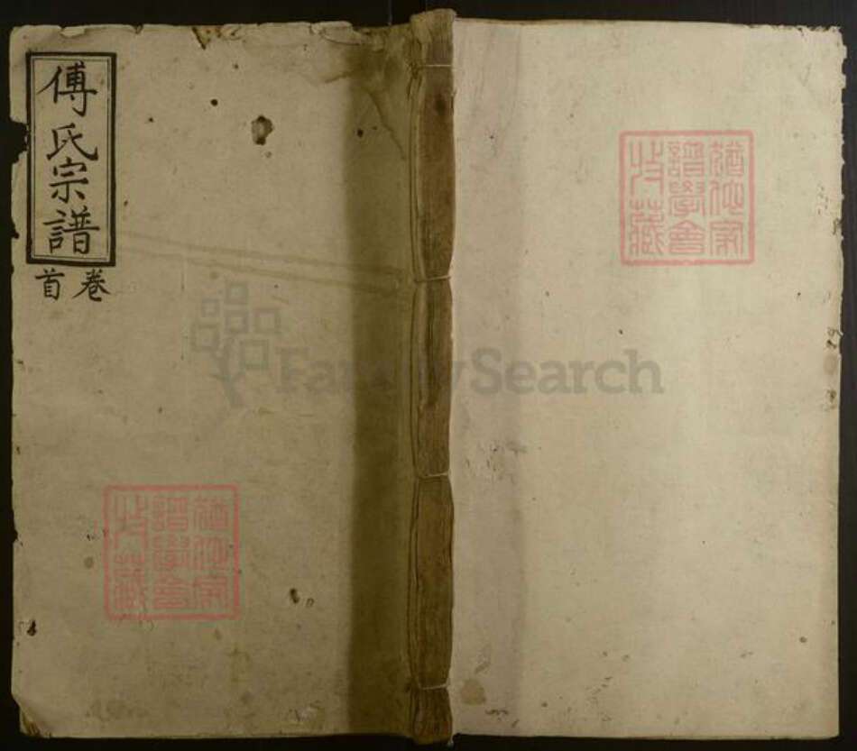 安徽省安庆市宿松县傅氏族谱-傅氏宗谱[4卷首1卷].pdf电子版缩略图