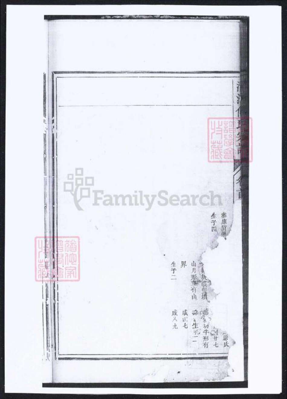 浙江省衢州龙游县傅氏族谱-清河傅氏宗谱.pdf电子版预览图2