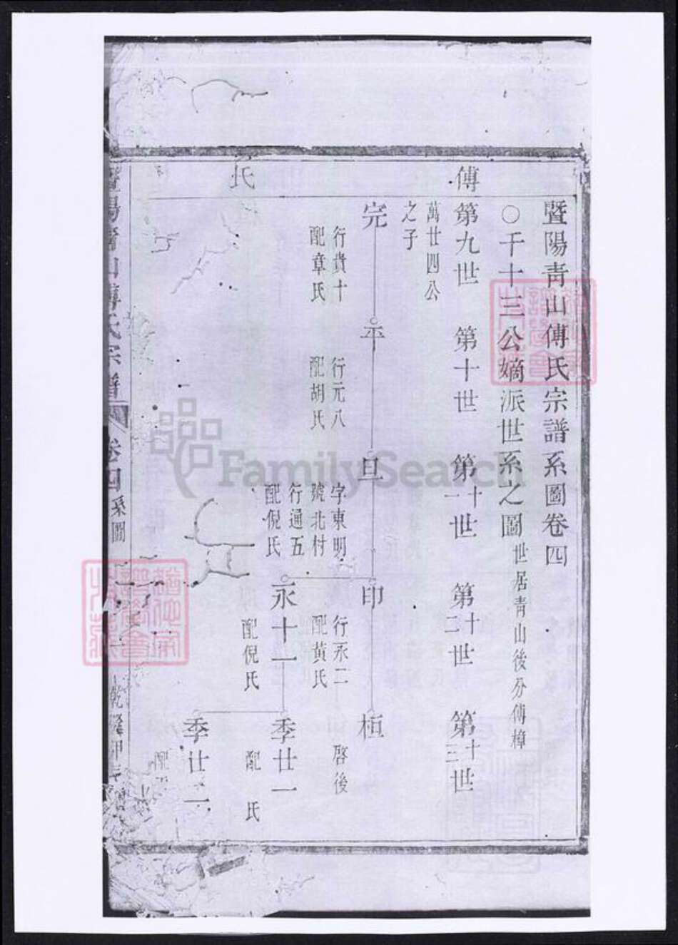 浙江省绍兴诸暨市诸暨傅氏族谱-暨阳青山傅氏宗谱.pdf电子版缩略图