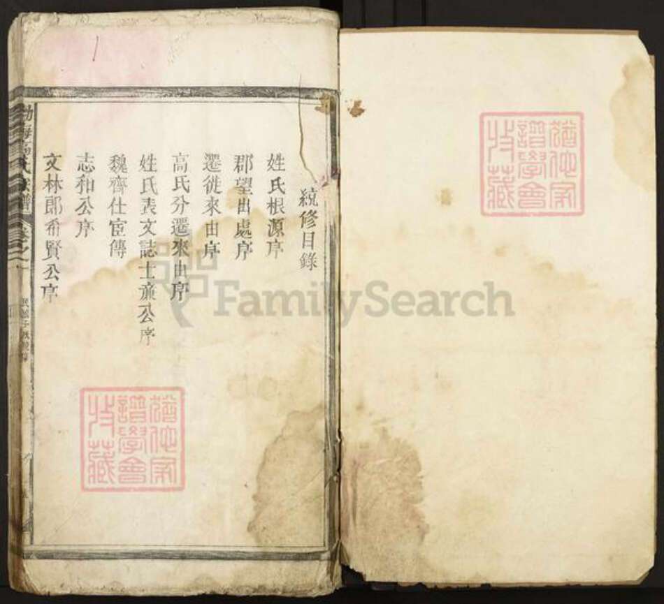 山东省东营市高氏族谱-渤海高氏宗谱.pdf电子版预览图1