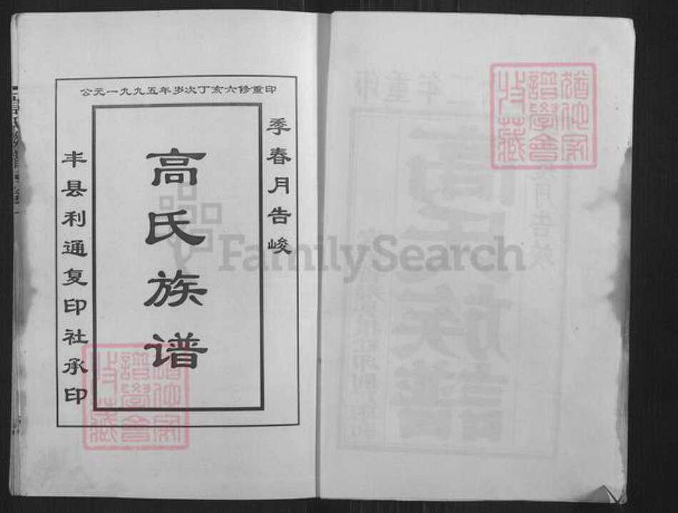 江苏省徐州市丰县高氏三瑞堂族谱-古丰高氏族谱.pdf电子版预览图3